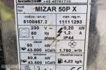 2011 Mizar 50 PX Varmekanon